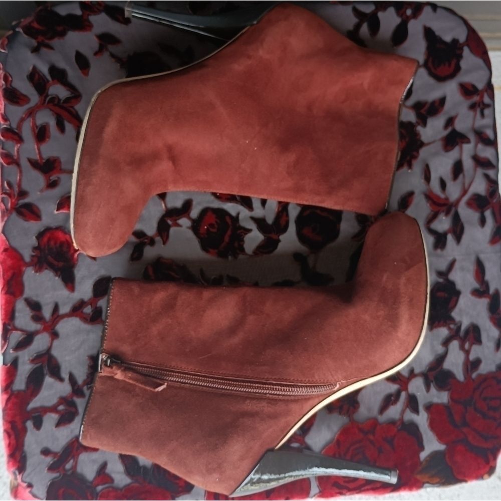 Jean Michel Cazabat Suede Booties